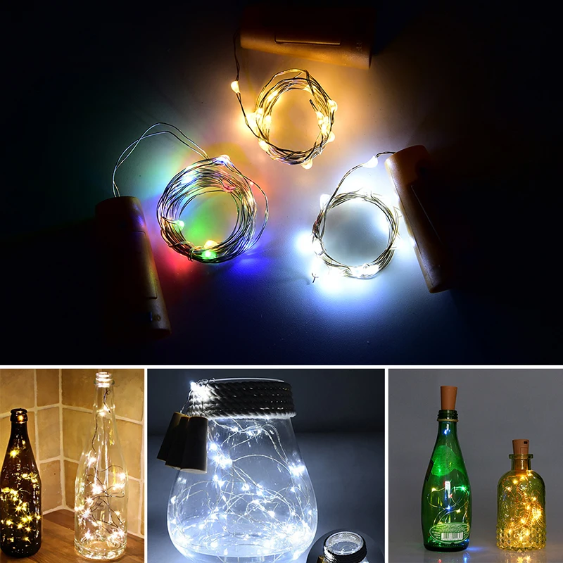 

15/20 LED Battery Operated 0.8m 1.5m Christmas tree Drop Hanging String Light Fairy Light Festival Party Wedding Decor