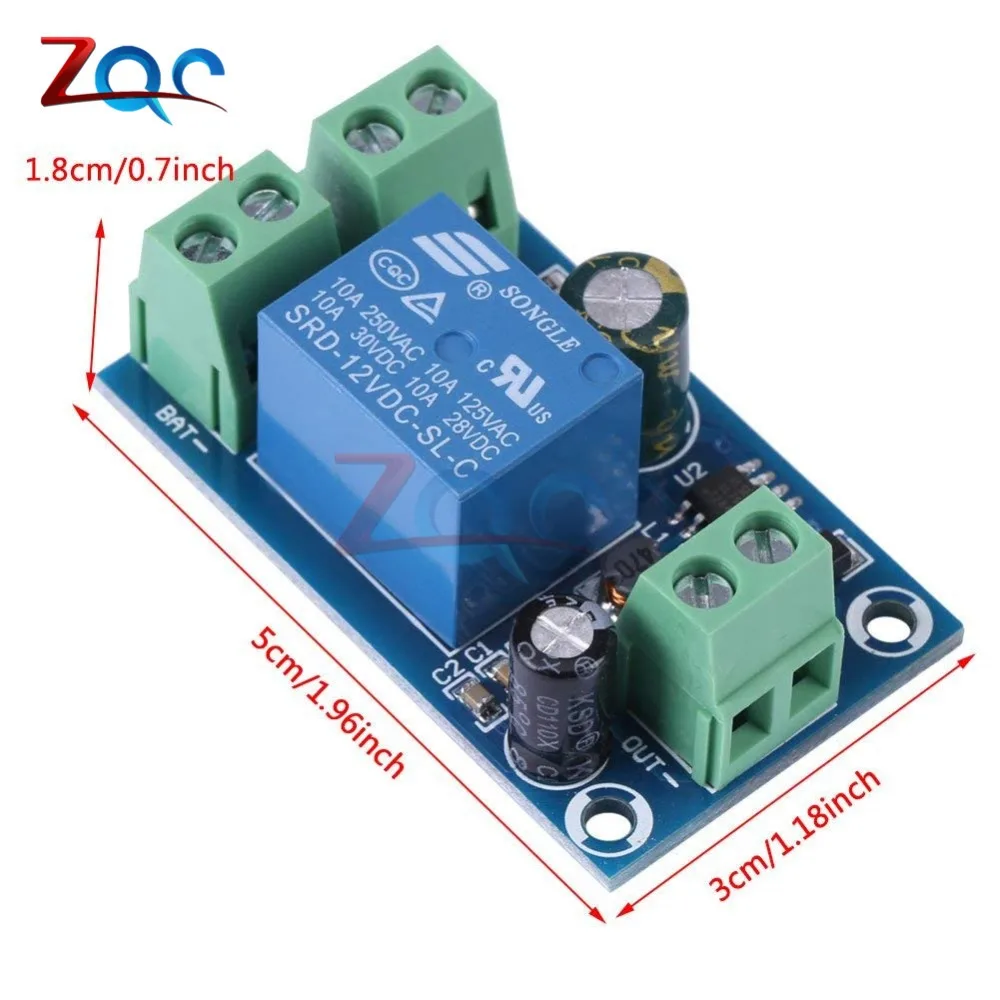 

Power-OFF Protection Module Automatic Switching Module UPS Emergency Cut-off Battery Power Supply DC12V-48V Control Relay Module