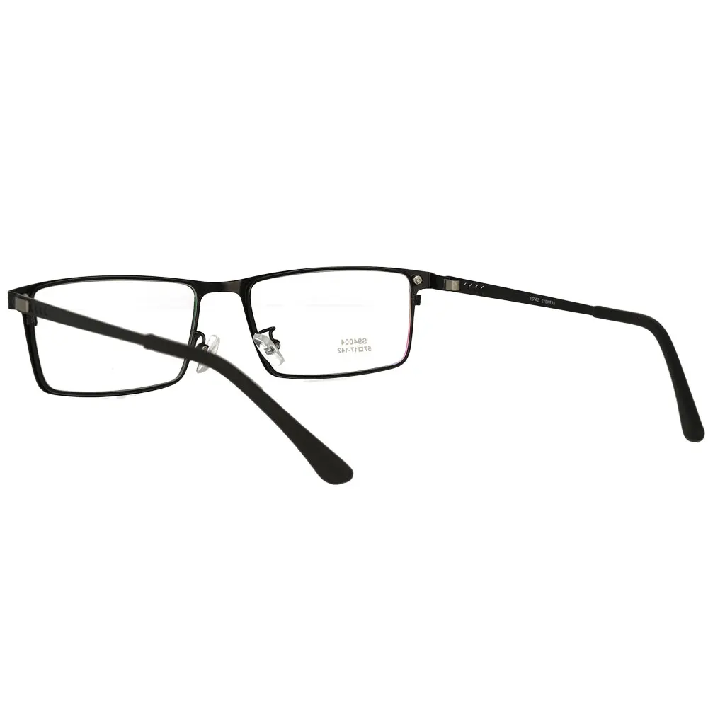 Поляризационные солнцезащитные очки полный ободной зажим на металлические оптические очки с оправой для мужчин солнцезащитные очки S94004