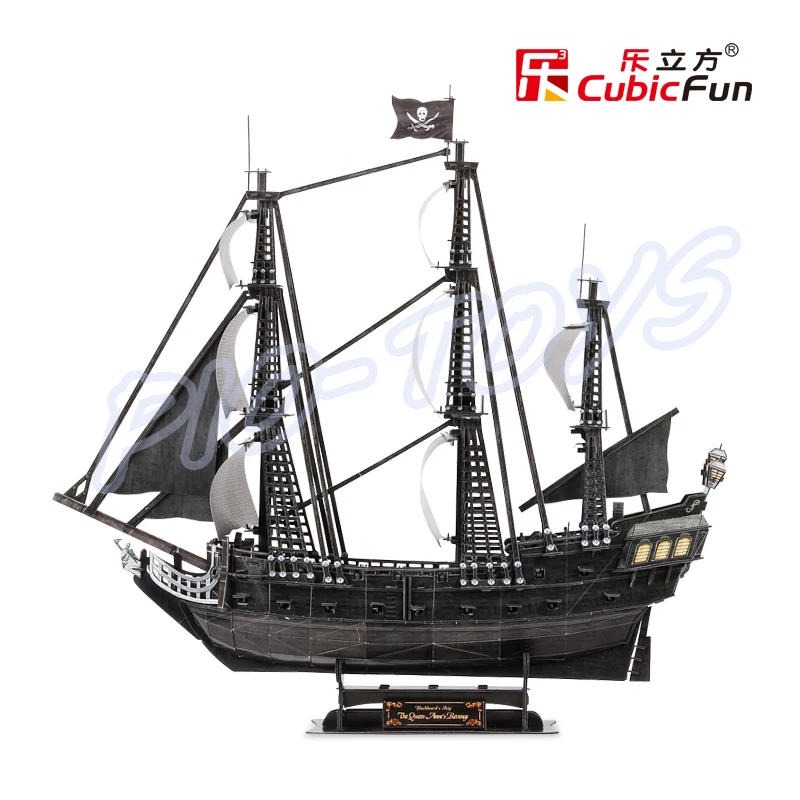 Udgrade Gift Black Pearl 3D Puzzle Adult Model Ship Movie History Pirate High Level Assemble Game Toys DIY Collection Decoration Udgrade Gift Black Pearl 3D Puzzle Adult Model Ship Movie History Pirate High Level Assemble Game Toys DIY Collection Decoration