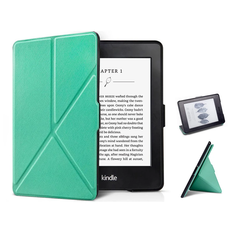 Многофункциональный складной чехол книжка для Kindle Voyage 6 дюймов аксессуары
