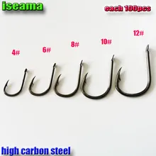 Новинка года iesica крючок смешанный размер модели: 4#6#8#10#12# каждый 100 шт количество 500 шт/партия Заводское производство