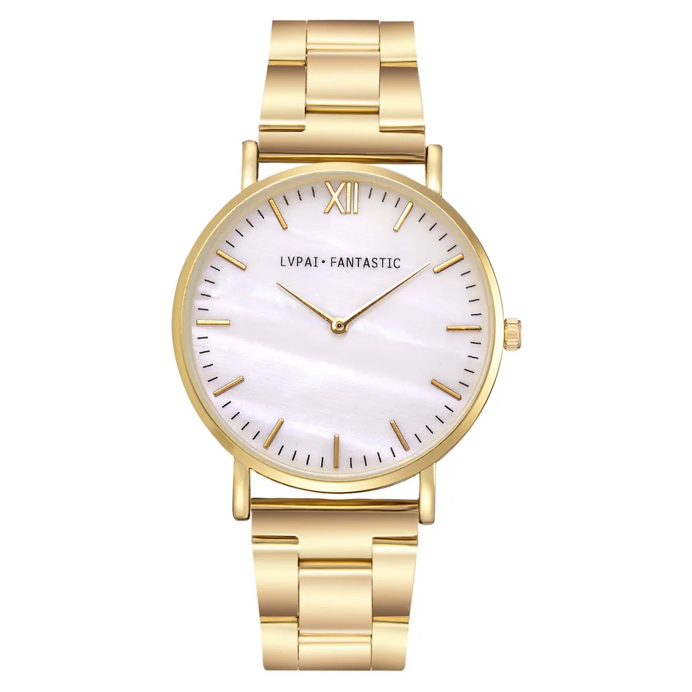 Женские часы со стальным ремешком, кварцевые наручные часы, женские часы, женские модные часы relogio feminino, цифровые роскошные часы# LR1