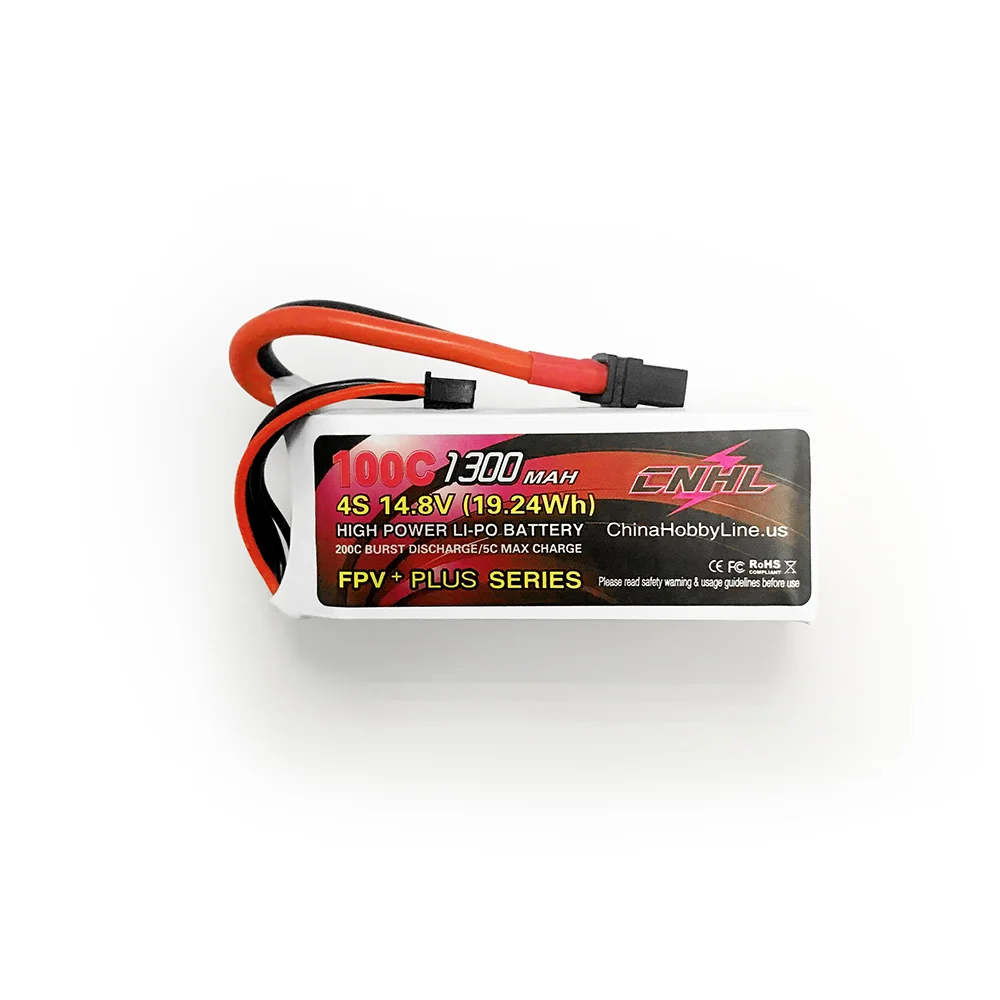 2 шт CNHL G+ PLUS 1300mAh 4S 14,8 V 100C Lipo батарея