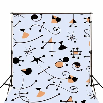 

TR 5x7ft Musical Note Blue Photography Background Vinyl Print Newborn Kid Backdrops for Photo Studio Event Photographic Backdrop