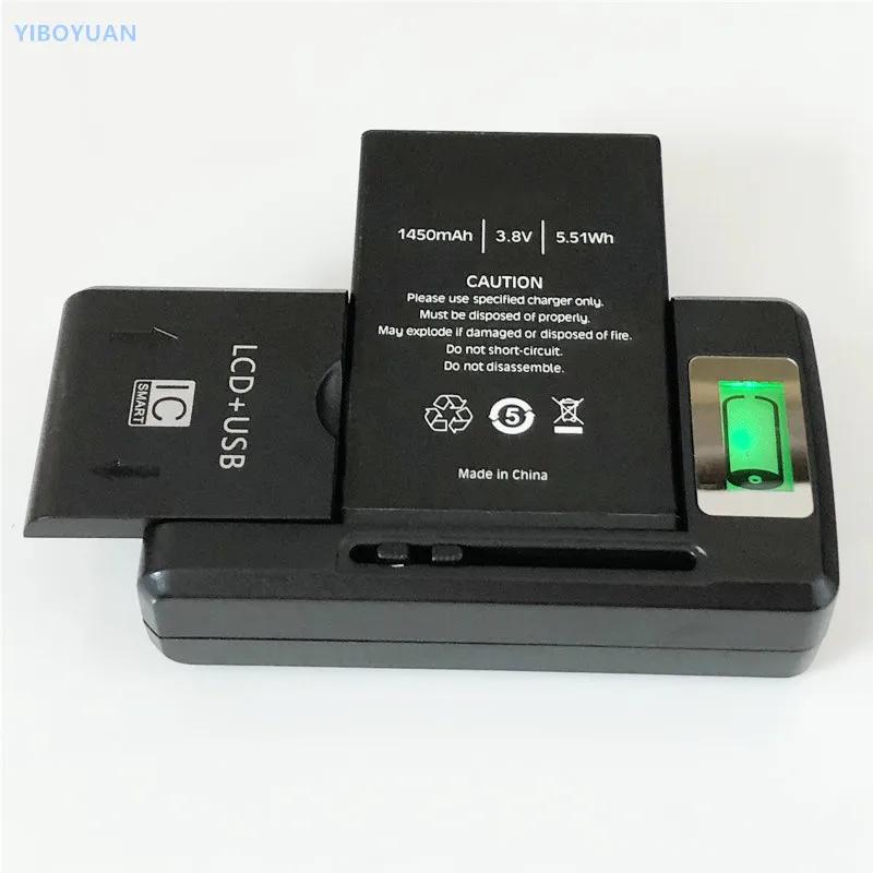 

3.8V 1450mAh For Kruger&Matz Move 2 KM0412 Battery + SS-8 Charger