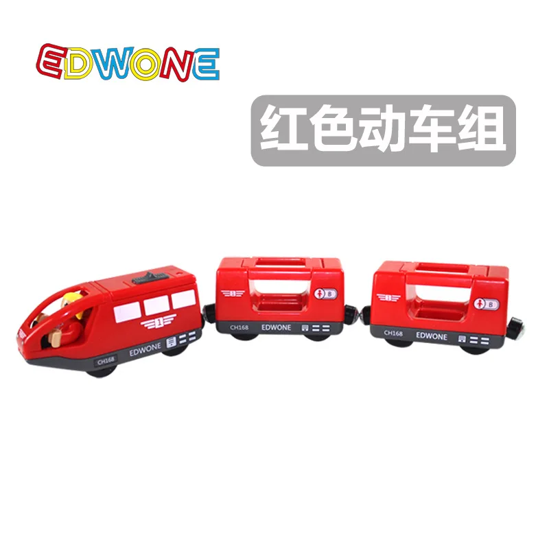 

EDWONE 3PCS/sSet Thomas Electric Train Toy Motorized Thomas Mini Electric Train Electronic Toy For Kids Children Xmas Gifts