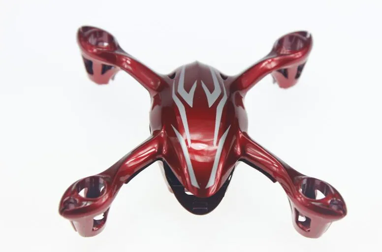 

Hubsan X4 H107C RC Quadcopter Spare Parts Hubsan H107-a21 Body Shell Color Red and Silver