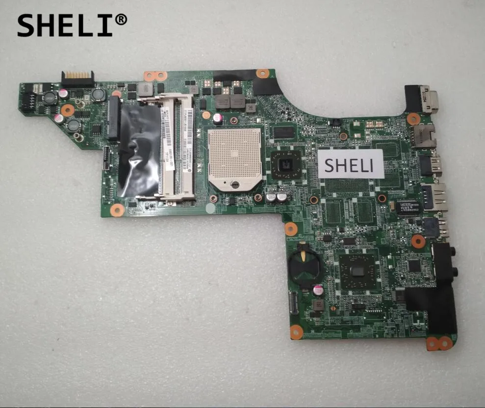 

SHELI For HP DV6-3020US DV6Z-3000 DV6-3120US DV6 Motherboard DA0LX8MB6D1 595135-001