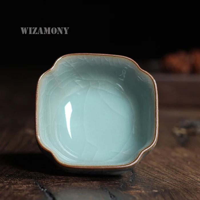 КИТАЙСКИЕ чашки кунг фу из фарфора Longquan Celadon 1 шт. чаша для чая 40 мл китайский