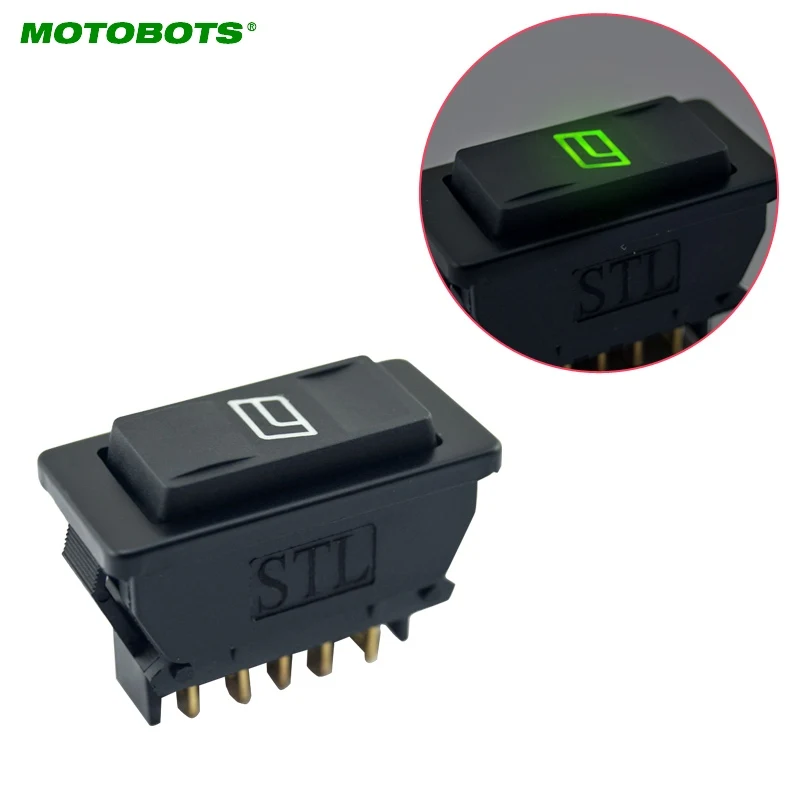 MOTOBOTS 1pc Universal 5pins Car Power Window Switch 12V/24V 20A with