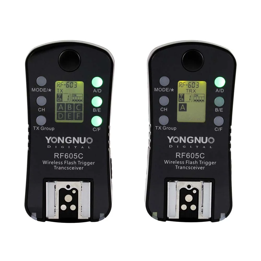 Yongnuo RF605C RF-605C -605 C LCD     Canon 550d/T2i 500D/T1i 450D/Xsi 400D/Xti 350D 300D