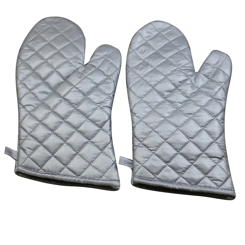 New 1 pair Small Cotton Oven Baking Gloves Microwave Oven Mitts