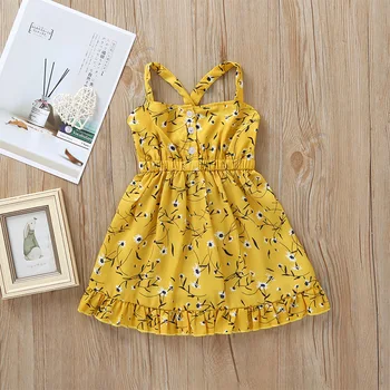 

Kids Baby Girls Clothing Floral Summer Dress Party Cute Dresses Sundress Summer