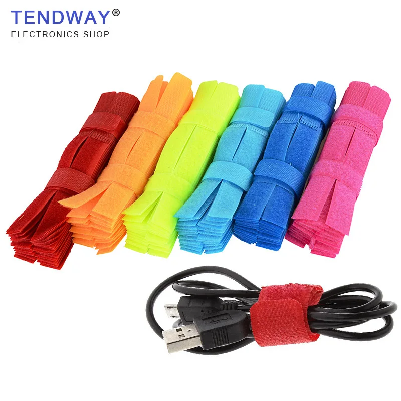 

Cable winder 50pcs/10pcs Cable Organizer Management Colored Charger Cable Holder Cord Management Protetor Earphone Accessorie
