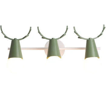 

Nordic Style Macaron Antlers Bedroom Wall lamps Modern simple Creative Living room Aisle LED E27 Wall mounted lighting fixture