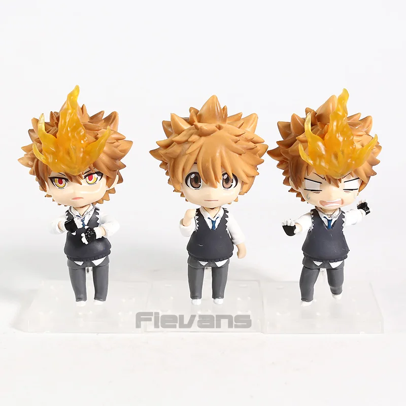 Kateario Hitman Reborn! Sawada Tsunayoshi Hibari Kyouy ПВХ фигурка коллекционные игрушки куклы 3