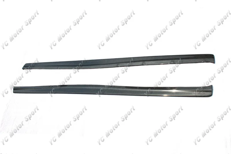 2001-2007 Mitsubishi Evolution EVO 7-9 DAMD Style Side Skirt Extension CF (1)