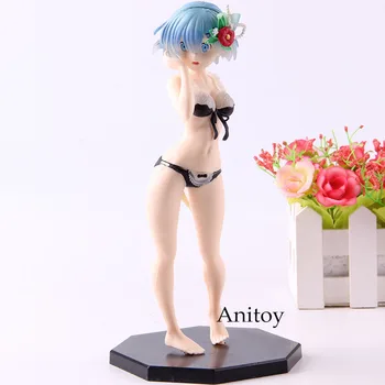

Anime Re: Zero Rem Action Figure Rem Swimsuit Ver. Re:life in a Different World from Zero PVC Collection Model Toy 19cm