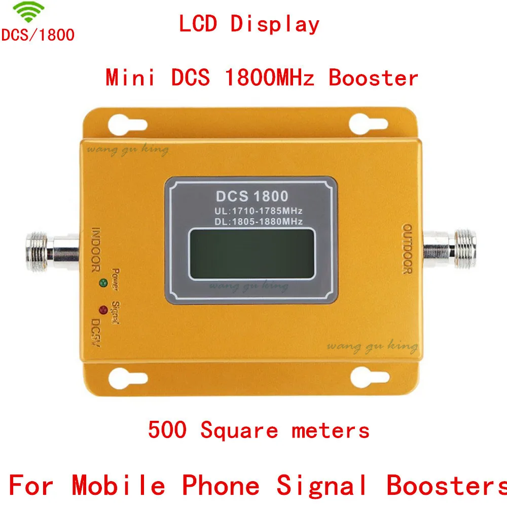 ЖК-дисплей Дисплей 70db усиления ALC GSM 1800 мГц сотовый телефон ретранслятор сигнала 4 г DCS 1800 мобильный телефон Усилители домашние gsm сотовая