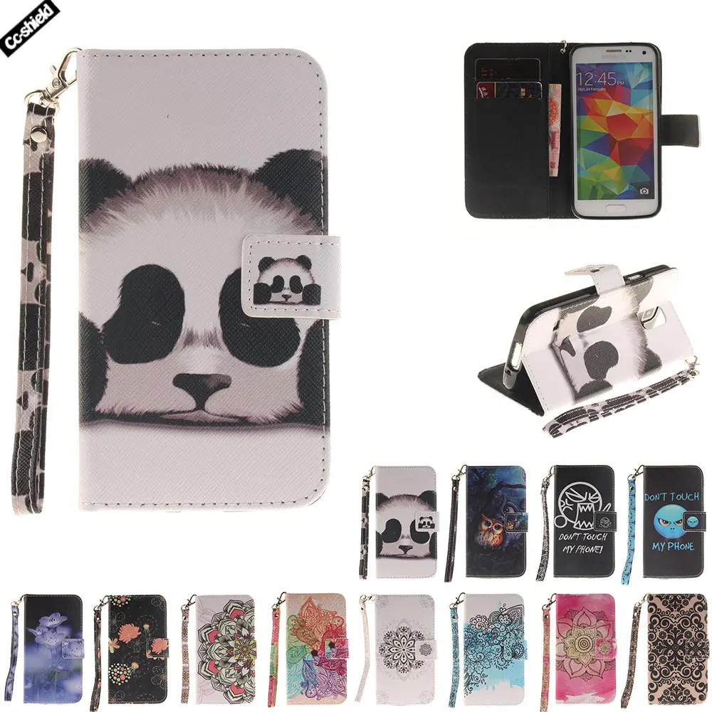 Flip Case For Samsung Galaxy S5 S 5 Neo G900 G903 Phone Leather Cover SM-G900DF SM-G903F SM-G900H G900F G903F G900FD G903FD | Мобильные
