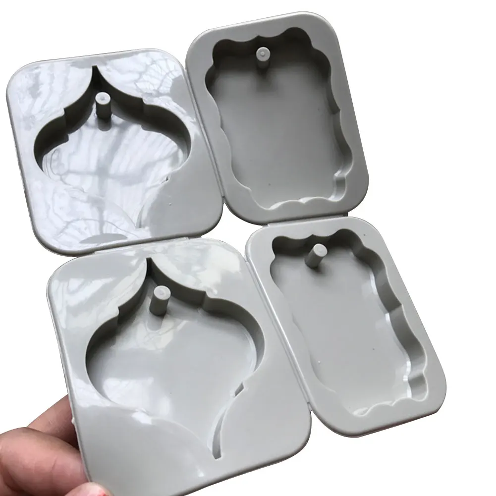 4 двери марки силиконовые Арома плесень съемный восковый лист плесень DIY пластырь для ароматерапии мыло ручной работы формы