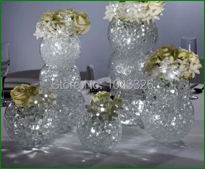 1 кг = около 50000 шт свадебные цветочные садовые вазы для посадки Декор водный жемчуг Кристальный шар почвы грязи бусины