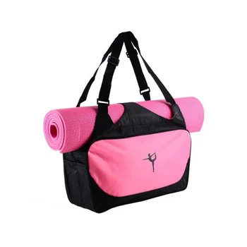 

Quality Multifunctional Waterproof Yoga Bag for Gym Mat Nylon Backpack Shoulder Carriers Yoga Pilates Mat Bag no Yoga Mat