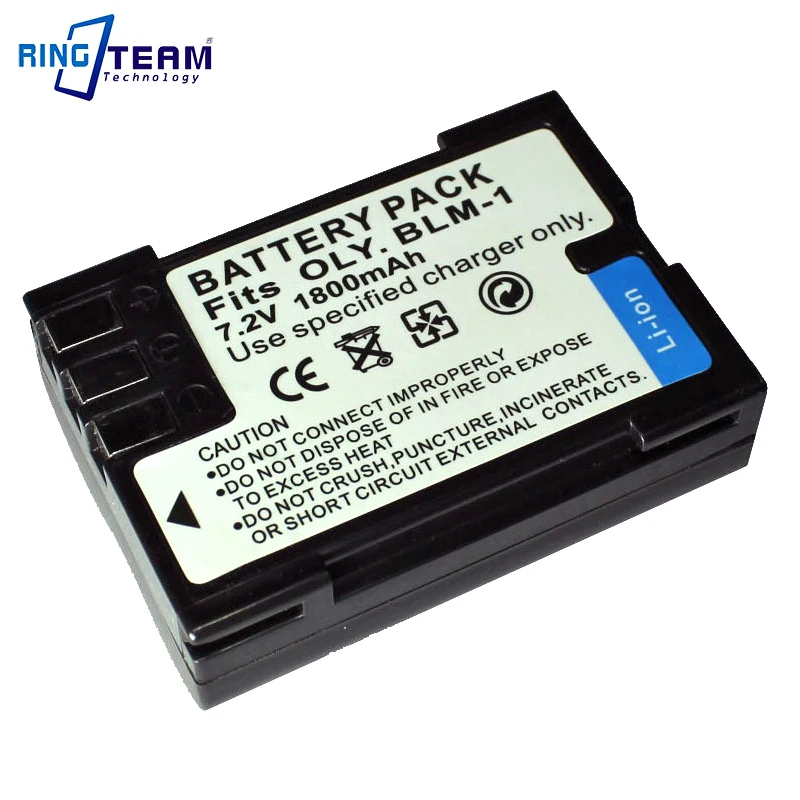 

Battery Pack PS-BLM1 BLM-1 for Olympus CAMEDIA C-5060 Wide Zoom C-7070 C-8080 E-1 E-3 E-30 E-300 E-330 E-500 E-510 E-520 Cameras
