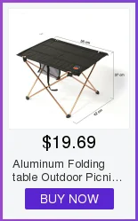 Outdoor aluminum alloy camping portable folding table multi-functional thickening travel leisure stand barbecue picnic bbq