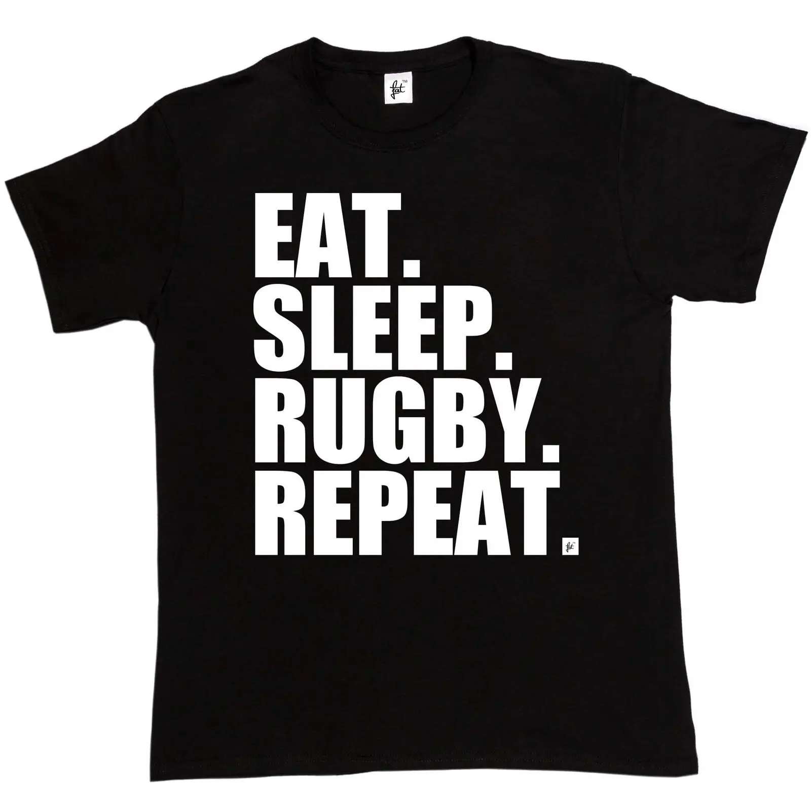 أكل. النوم. الرجبي. تكرار. هدية هدية عيد الميلاد والكريسماس رجل T-Shirt2019 المألوف العلامة التجارية 100% القطن قميص مطبوع برقبة مستديرة T-sh أكل. النوم. الرجبي. تكرار. هدية هدية عيد الميلاد والكريسماس رجل T-Shirt2019 المألوف العلامة التجارية 100% القطن قميص مطبوع برقبة مستديرة T-sh