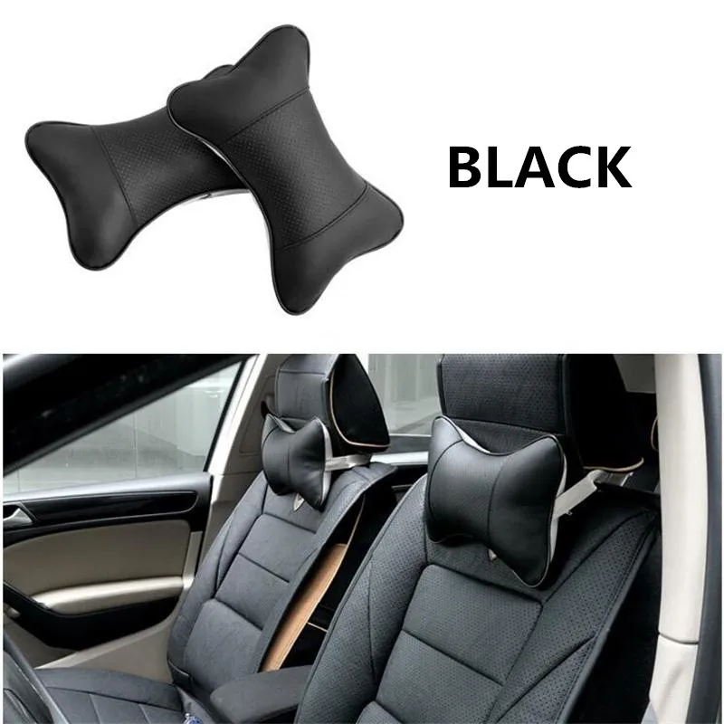 1pcs Car Headrest Neck pillow seat cushion For Land Rover LR4 LR3 LR2