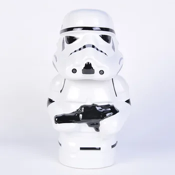 

New Star Wars Mug Black Darth Vader Model 3D White Stormtrooper Model ceramic mug of Coffee Tea Gifts Wedding water bottle decor