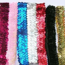 Детские аксессуары для волос блестящие повязки Детская повязка для волос повязки на голову для причёски 1000 шт