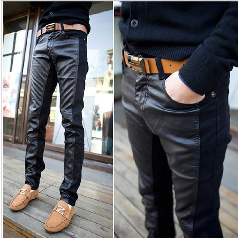 Popular Men Leather PantsBuy Cheap Men Leather Pants lots from China