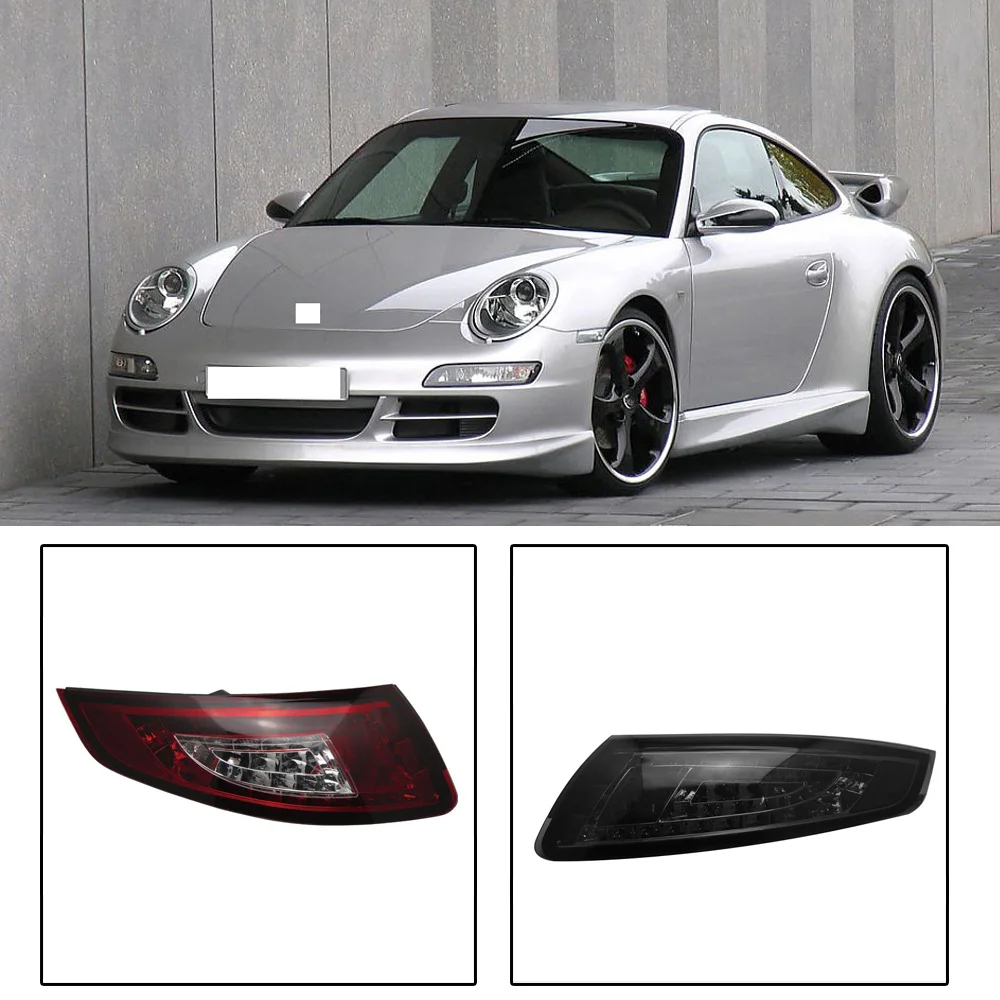 Capqx 2 шт./лот для Porsche Cayman 997 2005-2009 светодиодный задний Стоп задний фонарь заднего хода стоп-сигнал