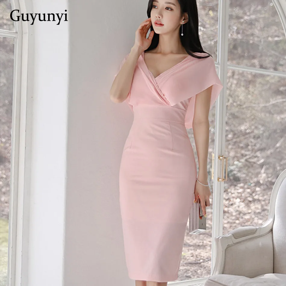 

Summer Pencil Office Lady Dress Popular Small Sexy Sleeveless Plain Color Slim High Waist Comfortable Elegant Party Dress Women