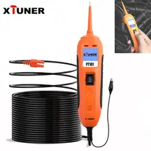 XTUNER – testeur de Circuit PT101 12V/24V, testeur de batterie de voiture, sonde d'alimentation cc/ca, outil de diagnostic du système électrique, Scanner OBD2