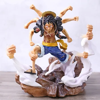 

Anime One Piece P.O.P XXL Monkey D Luffy PVC Figure Collectible Model Toy Brinquedos Figurals