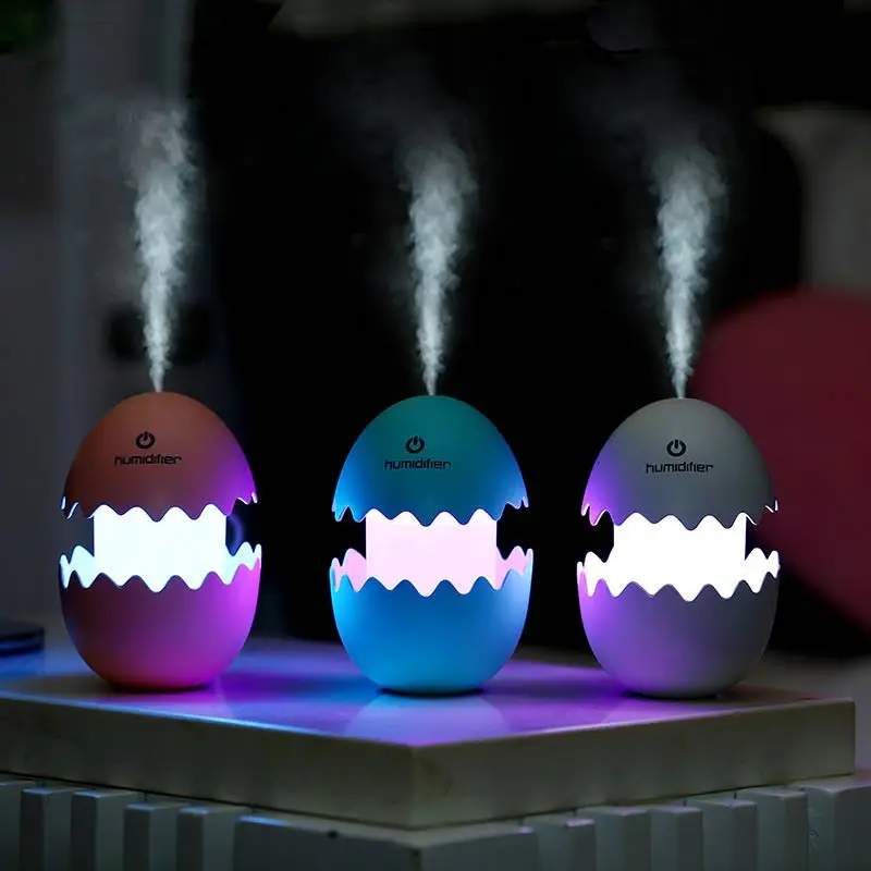 

USB Ultrasonic Humidifier with Night Light LED Lamp Mini Air Humidifiers Air Freshener Aromatherapy Diffuser Mist Maker 35D
