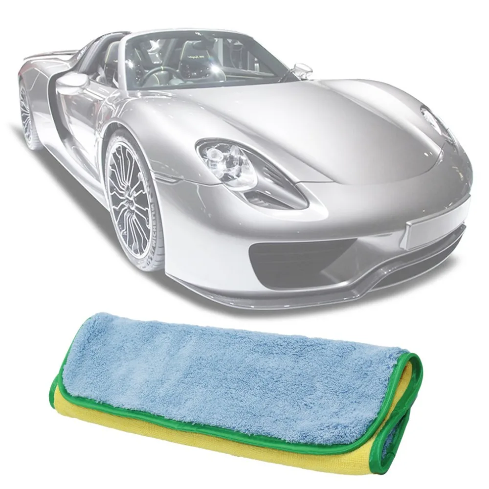Buy 2018 Car Wash Soft Coral Velvet Towel Super