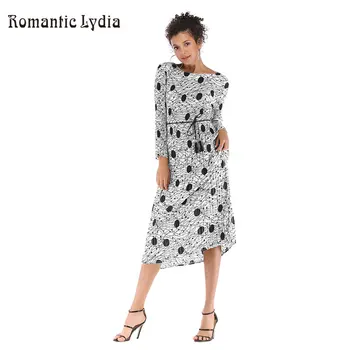 

Polka Dot Dress Women Summer Vintage White Black Printed Retro Bodycon Long Sleeve Midi Dress Plus Size