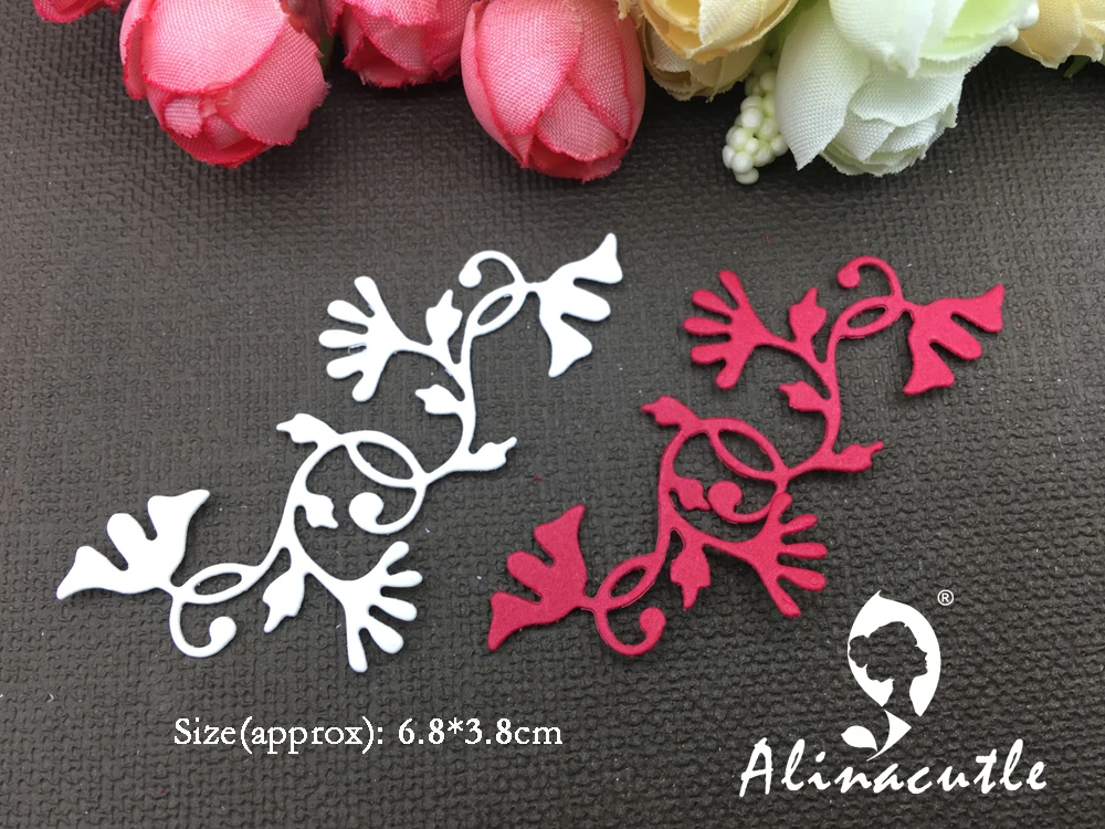 AlinaCraft METAL CUTTING DIES cut vintage vintage flower lace corner Scrapbook paper craft card