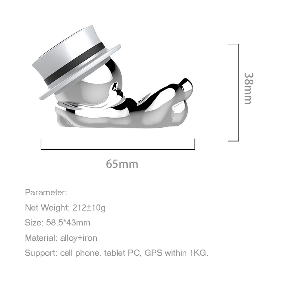 Магнитный штатив для мобильного телефона, автомобильные держатели для телефона, Магическая шляпа, магнитный держатель для телефона, вращение на 360 градусов, автомобильный держатель для мобильного телефона