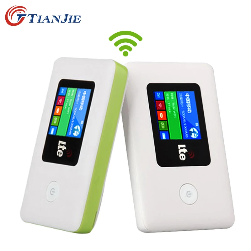 TIANJIE 4G WIFI Router Mobile WiFi LTE EDG GSM Travel Partner Wireless
