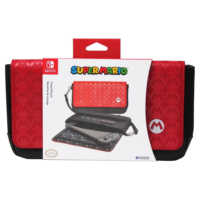 ДЛЯ NS Switch Стильный чехол для путешествий новый бренд Super Mari Edition с зажимом на