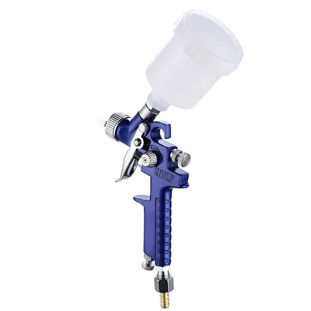 WENXING 0.8mm/1.0mm Nozzle H-2000 Professional HVLP Mini Paint Spray Gun Airbrush For Painting Car Aerograph Pneumatic Gun 3