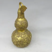 Очень редкая династия Ming(xuan de1426-1438) Медная тыква, богатство и самочувствие