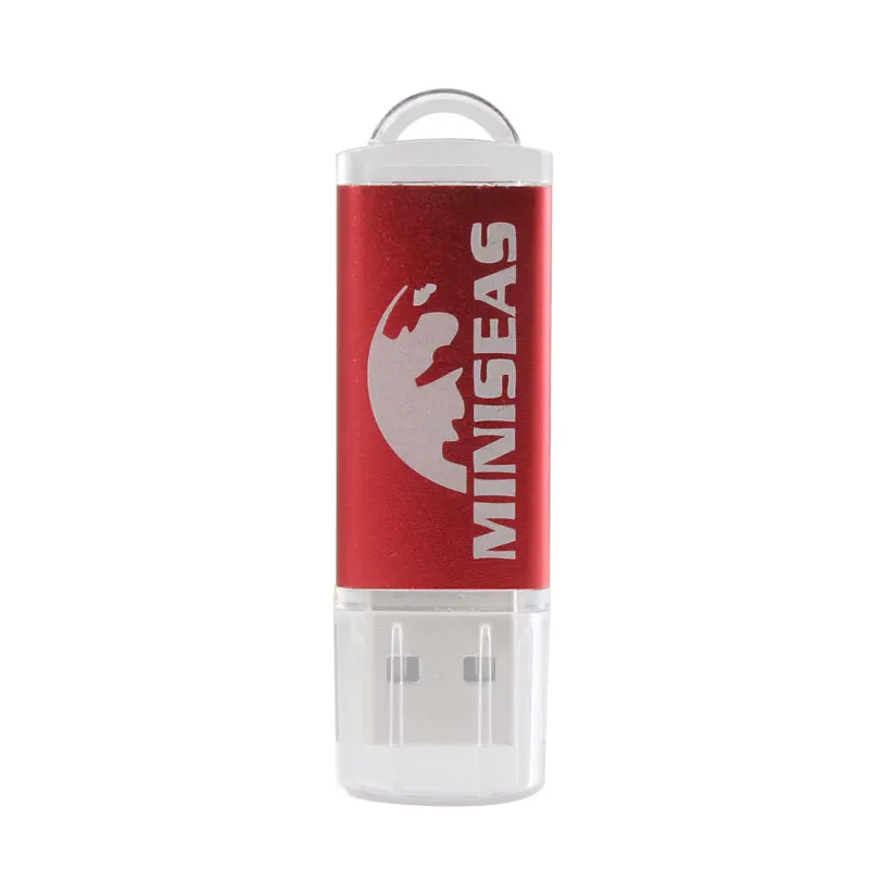 Miniseas Usb флеш-накопитель с H2textw модный крутой маленький 8 г/16 г/32 г/64 г Usb 2,0 USB флеш-накопитель u-образный флеш-накопитель - Цвет: Красный