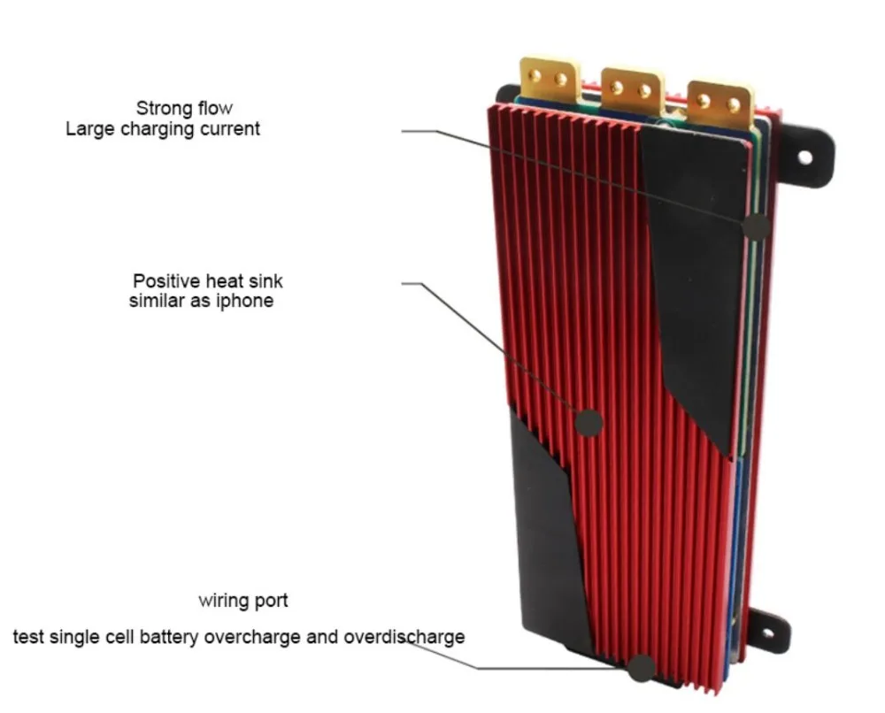 4S 200A 100A 80A 12 В литий-ионная LiFePO4 литиевая батарея Защитная плата высокий ток с балансом 3,2 в 3,7 в 4 ячейки зарядное устройство BMS